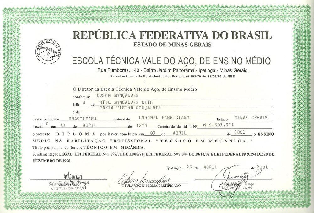 Certificado